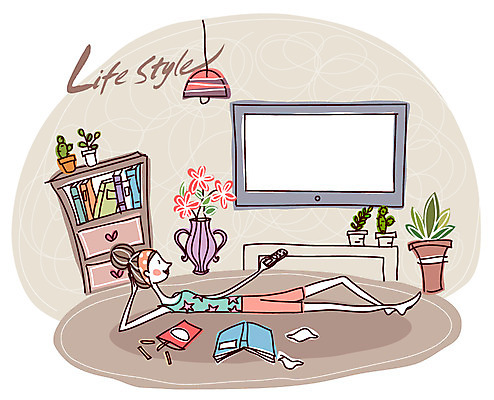 EPS 식물 우먼라이프 라이프스타일 여자 화분 여유 거실 일러스트 휴식 전등 조명 책장 선인장 실내 한명 사람 20대 성인 책 꽃병 텔레비전 카펫 감자튀김 하트 리모컨 티비시청 안식처 여자만 여자한명만 성인여자만 청년만 청년여자만 성인한명만 청년여자한명만 성인여자한명만 성인만 국내일러스트 모양 1 꽃 감정 가구 컨셉 감자 청년 내부 생활 전자제품 튀김 시청_보고들음 파일형식 벡터