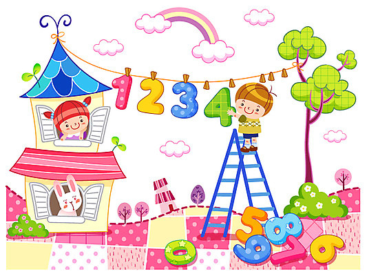 EPS 주간 나무 구름 여자 어린이교육 교육 남자 초등학생 어린이 무지개 일러스트 사다리 창문 교과목 주택 사람 소녀 소년 야외 두명 숫자 토끼 수학교육 빨래집게 숫자공부 어린이만 국내일러스트 자연요소 식물 문자 학생 포유류 집게 건물 반려동물 학습 도구 수학 파일형식 벡터