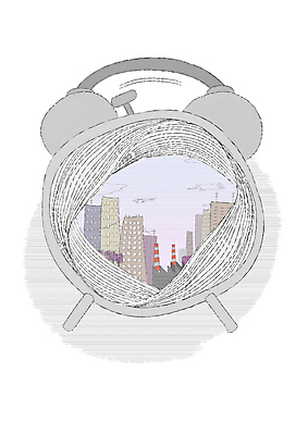 PSD 구름 시계 생활용품 일러스트 비즈니스 페인터 하늘 아침 추상 빌딩 사람없음 건물 전선 자명종 알람 기상 도시 출근 포토샵 빌딩숲 출근시간 국내일러스트 주간 자연요소 건축물 무늬 모션 페인팅 오브젝트 출퇴근 파일형식