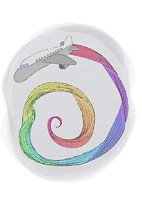 PSD 교통수단 한대 일러스트 비즈니스 항공교통 모션 페인터 추상 대중교통 비행기 사람없음 소용돌이 회오리 연기 흔적 출장 포토샵 궤도 해외출장 궤적 국내일러스트 1 교통 무늬 페인팅 파일형식