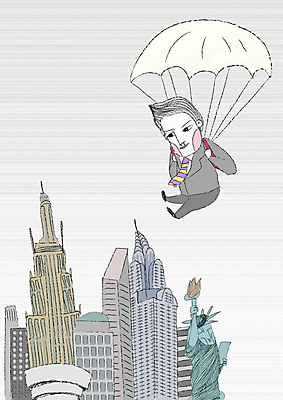 전신 PSD 해외 남자 나라 외국문화 북아메리카 일러스트 비즈니스 모션 상상 페인터 추상 아메리카 한명 사람 빌딩 성인 야외 건물 고층빌딩 미국 세계문화유산 비행 직장인 비즈니스맨 출장 뉴욕 자유의여신상 낙하산 포토샵 해외출장 맨해튼 어메리카 지명 남자한명만 성인남자만 국내일러스트 직업 1 건축물 문화 무늬 페인팅 문화재 대륙 남자만 성인만 파일형식