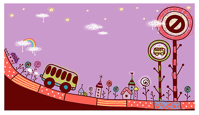 EPS 구름 꽃 별 육상교통 컬러 백그라운드 교통 무지개 한대 일러스트 교통시설 버스 안내 주택 알림판 이벤트 사람없음 야외 건물 마을 보라색 운송업 표지판 버스정류장 알림 국내일러스트 자연요소 식물 1 건축물 산업 교통수단 대중교통 역 시설 파일형식 벡터