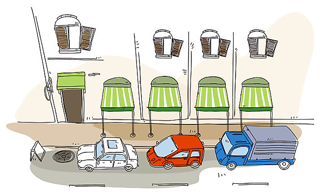 EPS 건축 도로 길 백그라운드 일러스트 교통시설 자동차 주택 풍경 사람없음 야외 건물 상점 도시 주차 스케치 현관문 주택가 맨홀 국내일러스트 건축물 육상교통 교통 미술 문 시설 파일형식 벡터