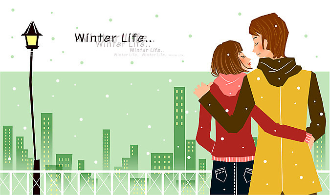 EPS 라이프스타일 커플 계절 공공시설 여자 남자 겨울 가로등 일러스트 사랑 사람 빌딩 야외 두명 라이프 생활 로맨틱 눈 도시 눈내림 국내일러스트 자연요소 감정 컨셉 관계 날씨 눈_날씨 건물 시설 파일형식 벡터