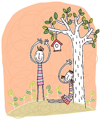 EPS 나무 커플 여자 남자 백그라운드 데이트 일러스트 사랑 사람 야외 두명 새싹 봄 국내일러스트 식물 계절 감정 관계 파일형식 벡터