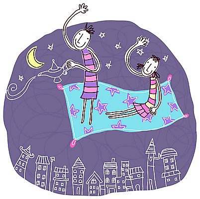 EPS 캐릭터 커플 여자 남자 별 일러스트 상상 사랑 사람 풍경 야외 두명 마을 카펫 달 도시 야간 상상캐릭터 마술램프 요술램프 일러캐릭터 자연요소 감정 관계 마술도구 파일형식 벡터