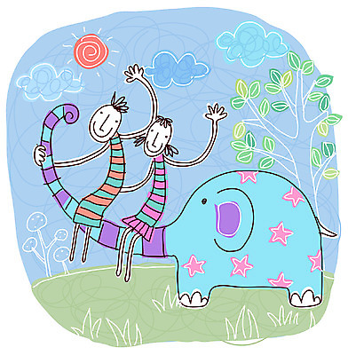 EPS 주간 나무 구름 캐릭터 커플 여자 남자 백그라운드 데이트 일러스트 상상 코끼리 사랑 사람 초원 야외 두명 판타지 상상캐릭터 일러캐릭터 자연요소 식물 감정 포유류 관계 파일형식 벡터