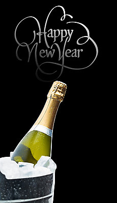 포토 JPG 해외이미지 텍스트 사람없음 얼음 검은색 고급 샴페인 코르크 해피뉴이어 해외202004 해외포토 자연요소 컬러 컨셉 주류 새해인사 파일형식