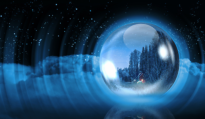 JPG 해외이미지 나무 무료이미지 계절 별 크리스마스 겨울 풍경 사람없음 야외 장식 파란색 빛 검은색 달 물방울 야간 해외202004 해외포토 포토 자연요소 식물 기념일 컬러 파일형식 무료콘텐츠