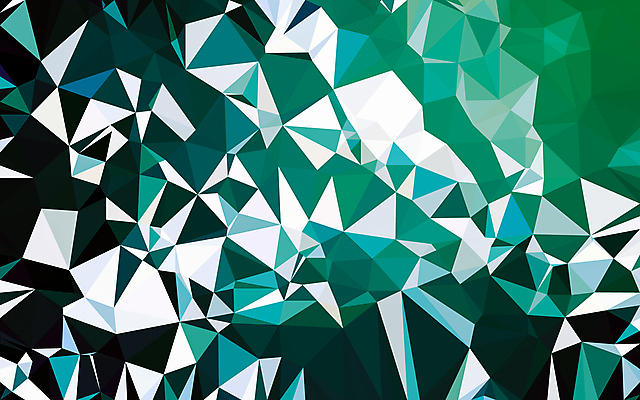 JPG 해외이미지 백그라운드 패턴 일러스트 사람없음 초록색 삼각형 기하학 카피스페이스 해외202004 해외일러스트 도형 컬러 무늬 공백 파일형식