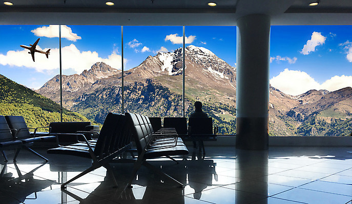 포토 JPG 해외이미지 여행 창문 교통시설 하늘 휴가 산 비행기 실내 사람 사람없음 방 기다림 공항 항공 대문 이륙 해외202004 해외포토 교통 항공교통 모션 대중교통 내부 문 시설 파일형식