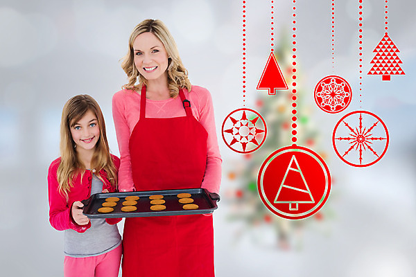 포토 JPG 해외이미지 백인 여자 딸 행복 어린이 40대 중년 크리스마스 가족 엄마 함께함 매달리기 사랑 두명 장식 크리스마스트리 쿠키 축제 앞치마 방 축하 소프트포커스 굽기 복고 반죽 만들기 밀가루 보여주기 블러 해외202004 해외포토 서양인 기념일 감정 컨셉 관계 모션 디저트 촬영기법 사람 성인 가루 구이 파일형식