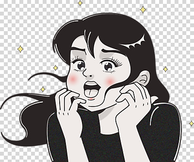 편집 편집이미지 캐릭터 여자 감정 표정 한명 누끼 성인 놀람 유머 코믹 PNG 성인여자한명만 편집소스 짤방 1 사람 여자한명만 성인여자만 파일형식 유행어