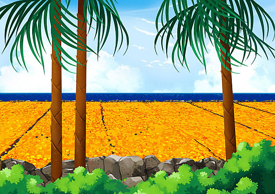 PSD 나무 백그라운드 일러스트 건조 풍경 사람없음 초록색 제주도 주황색 귤껍질 제주도여행 국내일러스트 식물 컬러 여행 귤 한국 껍질 파일형식