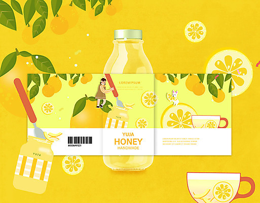 PSD 편집이미지 캐릭터 한마리 여자 음료 겨울 유리병 한명 노란색 숟가락 강아지 패키지 반려 유자 유자차 여자한명만 유자청 과일차 이미지편집 1 계절 컬러 과일 병_용기 수저 사람 차_음료 반려동물 개 여자만 파일형식 과일청