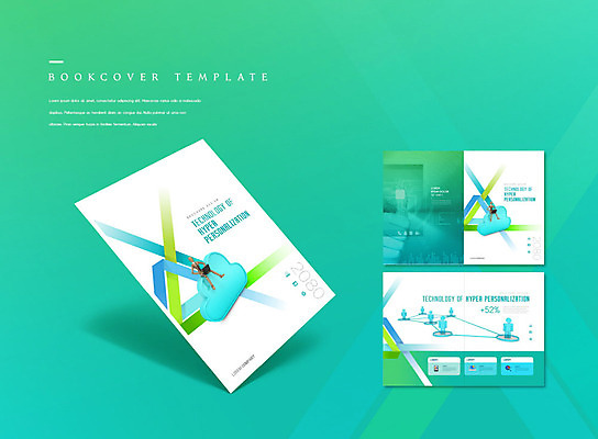 PSD 템플릿 표지디자인 북디자인 출판디자인 표지 ZIP 내지 리플렛 북커버 기술 정보기술 팜플렛 사람없음 초록색 노트북 모형 비즈니스맨 연결 클라우드서비스 4차산업 초개인화기술 이미지템플릿 남자 산업 컬러 비즈니스 전자제품 직장인 서비스 파일형식
