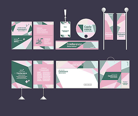 템플릿 배너템플릿 분홍색 무늬 패턴 사람없음 세트 쇼핑백 현수막 전단 엽서 초대장 패키지 기하학 사원증 박람회 손부채 기업홍보 소봉투 행사세트 행사템플릿 AI파일 배너 컬러 가방 비즈니스 편지봉투 카드_감사 편지 홍보물 파일형식 벡터