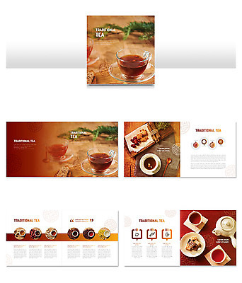 템플릿 문양 ZIP 음료 리플렛 겨울 팜플렛 사람없음 갈색 전통문양 차 전통차 달콤 인디자인 INDD 이미지템플릿 전통 계절 컬러 차_음료 맛 파일형식