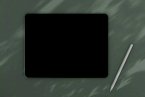 PSD 편집이미지 프레임 그림자 사람없음 초록색 스마트기기 태블릿 3D소스 3D 공간 흰색 입체 디지털합성 오브젝트 터치펜 목업 편집소스 편집3D 컬러 전자제품 펜 파일형식
