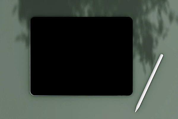 PSD 편집이미지 프레임 그림자 사람없음 초록색 스마트기기 태블릿 3D소스 3D 공간 흰색 입체 디지털합성 오브젝트 터치펜 목업 편집소스 편집3D 컬러 전자제품 펜 파일형식