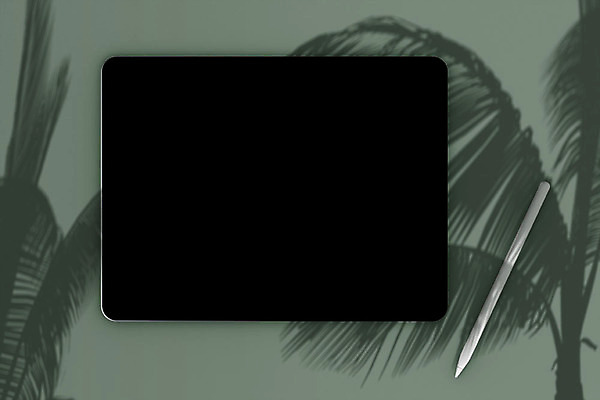 PSD 편집이미지 프레임 그림자 사람없음 초록색 스마트기기 태블릿 3D소스 3D 공간 흰색 입체 디지털합성 오브젝트 터치펜 목업 편집소스 편집3D 컬러 전자제품 펜 파일형식