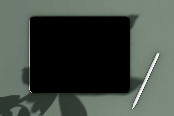 PSD 편집이미지 프레임 그림자 사람없음 초록색 스마트기기 태블릿 3D소스 3D 공간 흰색 입체 디지털합성 오브젝트 터치펜 목업 편집소스 편집3D 컬러 전자제품 펜 파일형식