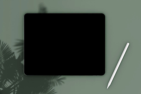 PSD 편집이미지 프레임 그림자 사람없음 초록색 스마트기기 태블릿 3D소스 3D 공간 흰색 입체 디지털합성 오브젝트 터치펜 목업 편집소스 편집3D 컬러 전자제품 펜 파일형식