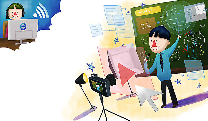 전신 PSD 학생 여자 교육 남자 화살표 인터넷 일러스트 모바일 조명 두명 카메라 촬영 칠판 강의 사이버 와이파이 방송 온라인 온라인강의 성인만 사회적거리두기 원격수업 온라인개학 온택트 그린스마트스쿨 국내일러스트 캠페인 사람 전자제품 무선인터넷 개학 원격 파일형식 한국판뉴딜 언택트