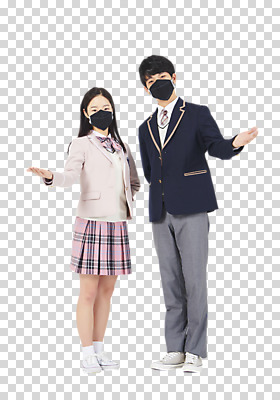 전신 편집이미지 학생 응시 여학생 여자 교육 남자 교복 남학생 모션 청소년 고등학생 안내 마스크 설명 서기 누끼 사람 손짓 두명 옆모습 10대 친구 십대라이프스타일 한국인 PNG 에듀 에듀케이션 십대만 편집소스 스쿨팩 고등교육 라이프스타일 시선 옷 뷰포인트 관계 동양인 파일형식