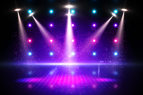 포토 JPG 해외이미지 무료이미지 조명 사람없음 컴퓨터그래픽 빛 디지털 보라색 검은색 무대 스포트라이트 해외202004 해외포토 컬러 그래픽 파일형식 무료콘텐츠