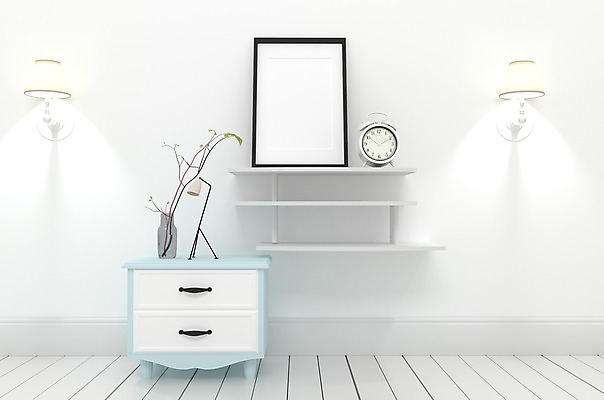 포토 JPG 해외이미지 무료이미지 선반 사람없음 인테리어 3D 공백 방 흰색 리빙 목업 해외202004 해외포토 디자인 컬러 가구 디지털합성 파일형식 무료콘텐츠