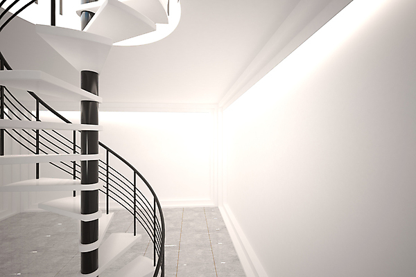 포토 JPG 해외이미지 무료이미지 실내 나선형계단 사람없음 컴퓨터그래픽 빛 방 흰색 해외202004 해외포토 컬러 내부 그래픽 계단 파일형식