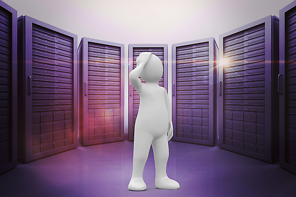 포토 JPG 해외이미지 무료이미지 생각 3D캐릭터 서기 사람없음 빛 보라색 서버 서버실 손짚기 해외202004 해외포토 캐릭터 컬러 모션 손짓 파일형식