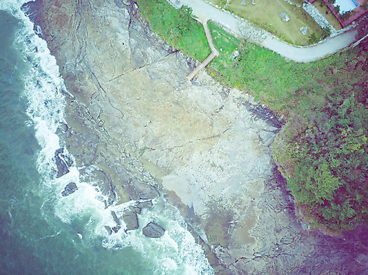 포토 JPG 주간 바다 여행 한국 풍경 사람없음 야외 하이앵글 가을 바위 항공촬영 국내여행 부안 채석강 전경 국내포토 자연요소 계절 아시아 뷰포인트 돌_바위 전라북도 명승지 파일형식 탑뷰