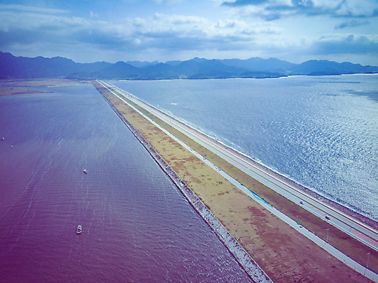 포토 JPG 주간 구름 여행 하늘 한국 풍경 사람없음 야외 하이앵글 가을 항공촬영 국내여행 군산 부안 전경 새만금방조제 국내포토 자연요소 계절 아시아 뷰포인트 전라북도 방조제 파일형식 탑뷰