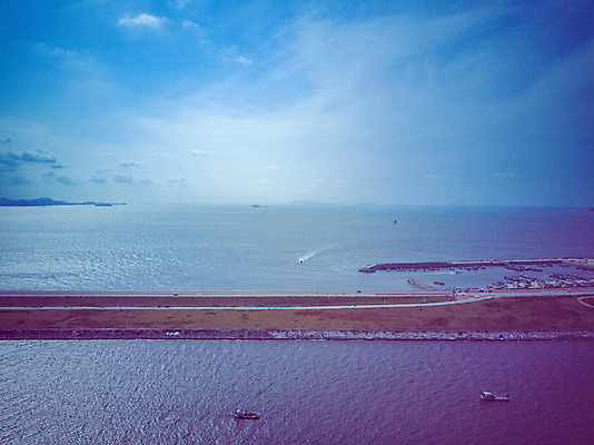포토 JPG 주간 구름 여행 하늘 한국 풍경 사람없음 야외 하이앵글 가을 항공촬영 국내여행 군산 부안 전경 새만금방조제 가력도 국내포토 자연요소 계절 아시아 뷰포인트 섬 전라북도 방조제 파일형식 탑뷰