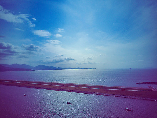포토 JPG 주간 구름 여행 하늘 한국 풍경 사람없음 야외 하이앵글 가을 항공촬영 국내여행 군산 부안 전경 새만금방조제 국내포토 자연요소 계절 아시아 뷰포인트 전라북도 방조제 파일형식 탑뷰