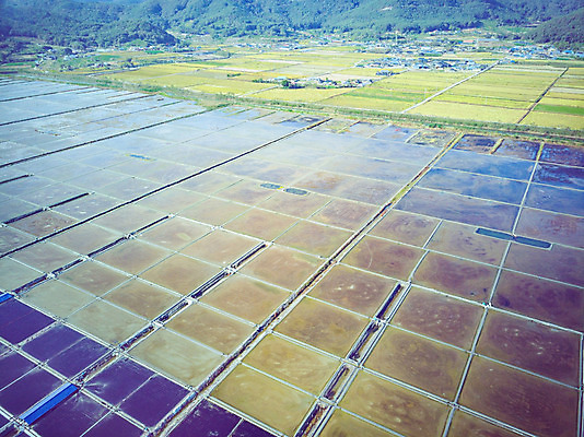 포토 JPG 주간 여행 한국 풍경 사람없음 야외 하이앵글 가을 항공촬영 곰소염전 국내여행 전경 국내포토 자연요소 계절 아시아 뷰포인트 부안 염전 파일형식 탑뷰