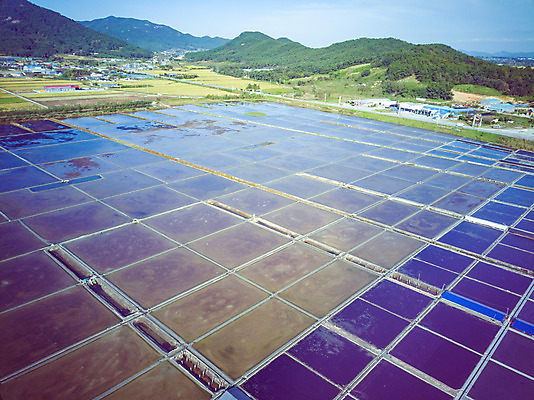 포토 JPG 주간 여행 한국 풍경 사람없음 야외 하이앵글 가을 항공촬영 곰소염전 국내여행 전경 국내포토 자연요소 계절 아시아 뷰포인트 부안 염전 파일형식 탑뷰