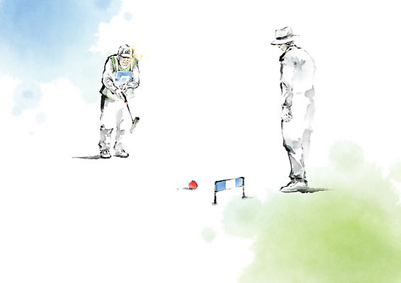 PSD 모자 할아버지 노년 남자 일러스트 캘리그라피 공 놀이 붓터치 들기 사람 경기 두명 노후 운동 게임 심판 번짐 게이트볼 게이트볼장 노인남자만 게이트볼스틱 국내일러스트 잡화 스포츠 스포츠시설 모션 건강 성인 구기 남자만 노인만 파일형식 효과