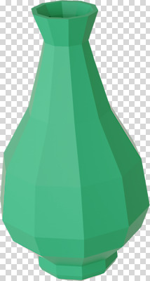 편집 편집이미지 누끼 사람없음 연두색 한개 3D소스 3D 도자기 디지털합성 오브젝트 PNG 고려청자 청자 폴리곤 로우폴리 편집소스 1 초록색 파일형식