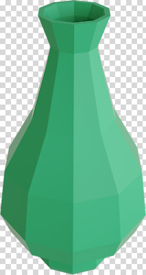 편집 편집이미지 누끼 사람없음 연두색 한개 3D소스 3D 도자기 디지털합성 오브젝트 PNG 고려청자 청자 폴리곤 로우폴리 편집소스 1 초록색 파일형식