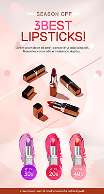 PSD 템플릿 배너 ZIP 분홍색 웹템플릿 디자인시안 모바일 이벤트페이지 이벤트 사람없음 화장 뷰티 홈페이지 세일 홈페이지시안 화장품 립스틱 모바일템플릿 모바일웹 소셜네트워크 모바일앱 모바일페이지 이미지템플릿 컬러 페이지 파일형식