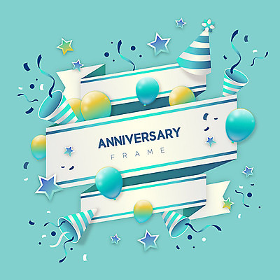 별 리본 일러스트 프레임 폭죽 이벤트 사람없음 고깔모자 축하 풍선 민트색 프레임일러스트 국내일러스트 AI파일 자연요소 모자_잡화 컬러 컨셉 파일형식 벡터