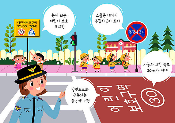 여자 교육 남자 꽃 어린이 말풍선 일러스트 학교 설명 소녀 소년 여러명 성인 울타리 횡단보도 경찰 신호등 도로표지판 스쿨존 어린이보호구역 에듀 에듀케이션 스쿨팩 국내일러스트 AI파일 식물 직업 도로 다수 모션 사람 담장 표지판 보행로 보호구역 파일형식 벡터