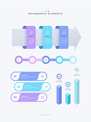 화살표 일러스트 비즈니스 그래프 사람없음 그래픽 세트 컬러풀 인포그래픽 심플 엘리먼트 회의자료 국내일러스트 AI파일 컬러 자료 파일형식 벡터
