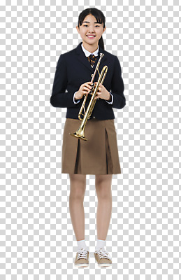 전신 편집 편집이미지 학생 여학생 여자 교복 악기 연주 학교 중학생 청소년 한명 웃음 누끼 앞모습 10대 십대라이프스타일 한국인 여중생 음악교육 트럼펫 PNG 십대여자한명만 편집소스 1 라이프스타일 옷 교육 음악 뷰포인트 표정 사람 동양인 금관악기 여자한명만 십대여자만 파일형식