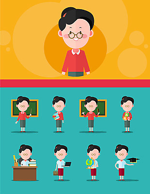 아이콘 직업 알파벳 여자 교육 안경 학사모 수업 한명 책 지구본 교육자 교사 칠판 책상 플랫아이콘 얼굴없음 직업아이콘 2D아이콘 AI파일 모자_잡화 1 영어 잡화 가구 졸업 사람 파일형식 벡터