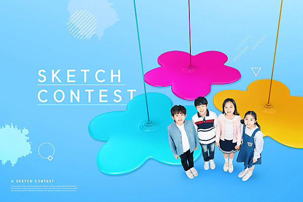 전신 PSD 편집이미지 여자 교육 남자 꽃 초등학생 어린이 미술 소녀 소년 여러명 10대 파란색 친구 물감 한국인 에듀 에듀케이션 어린이만 카피스페이스 스쿨팩 사생대회 이미지편집 식물 학생 컬러 다수 관계 청소년 문화예술 사람 동양인 공백 미술도구 대회 파일형식