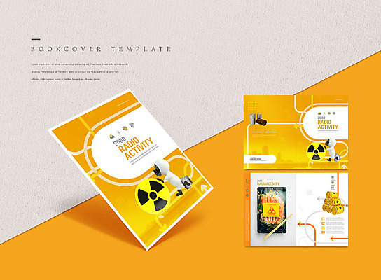 PSD 템플릿 캐릭터 표지디자인 북디자인 출판디자인 표지 ZIP 내지 리플렛 북커버 공장 팜플렛 사람없음 환경 주황색 도시 환경오염 오염 연어 방독면 방사능 이미지템플릿 컬러 컨셉 공업 어류 마스크 파일형식